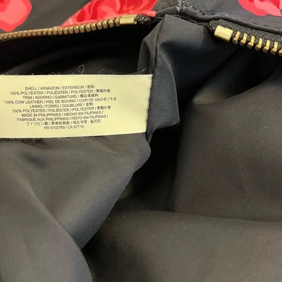 Kate Spade Black and Pink Floral Tote - Picture 15 of 15